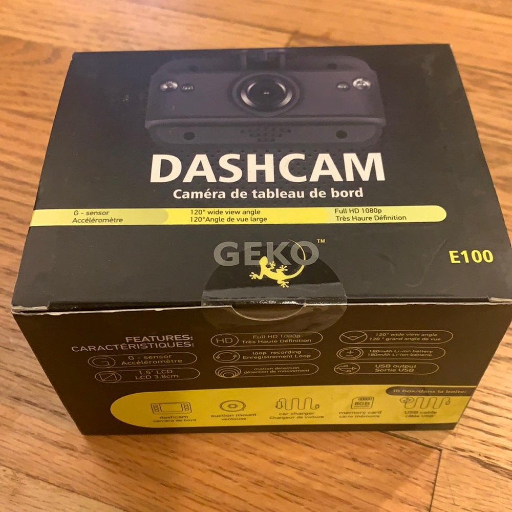 Geko Dashcam E100